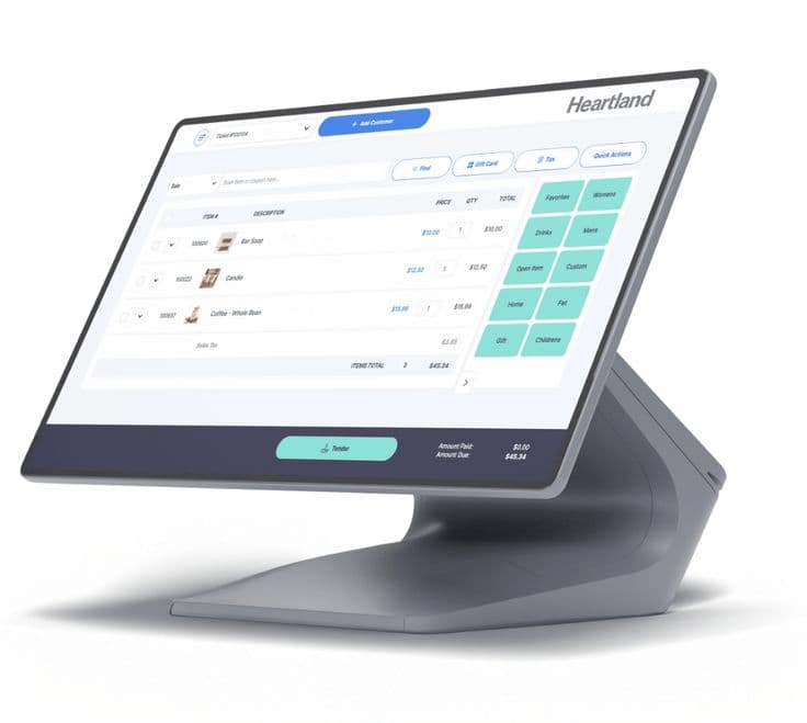 Modern point of sale terminal